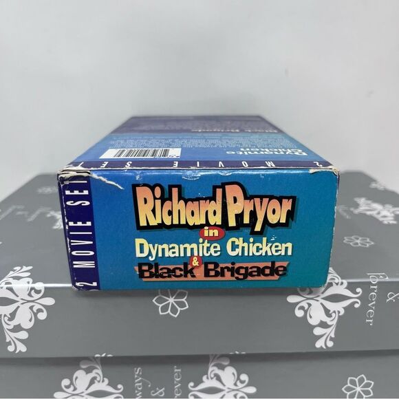 Richard Pryor 2 Movie Box Set VHS Dynamite Chicken Black Brigade - Picture 3 of 8